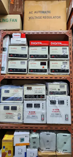 New Original Stabilizer Gato Glorious 1500w ኦርጅናልየኤሌክትሪክሀይልመቆጣጠርያ