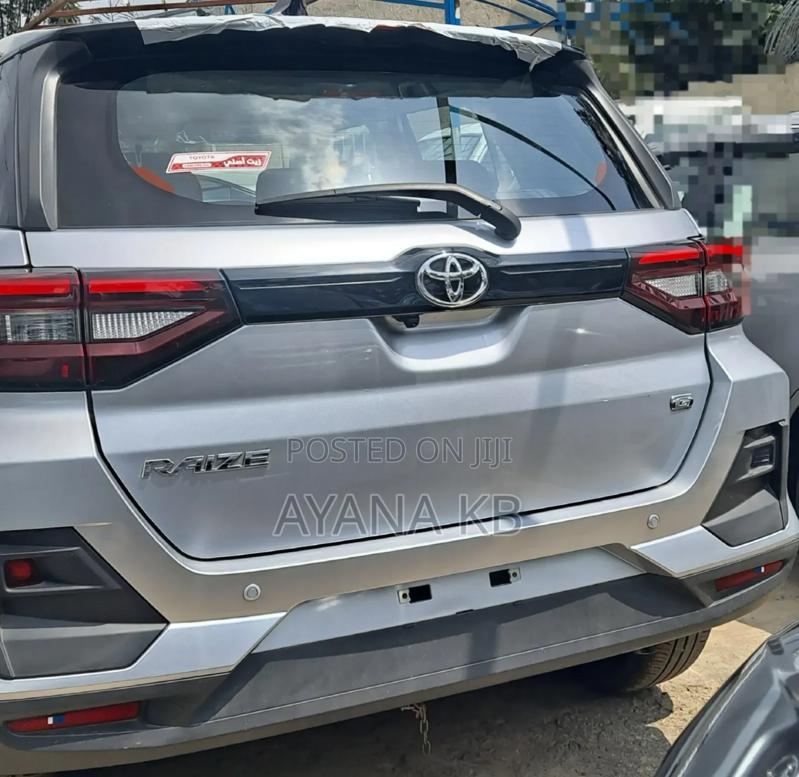 New Toyota Raize 2022 Silver