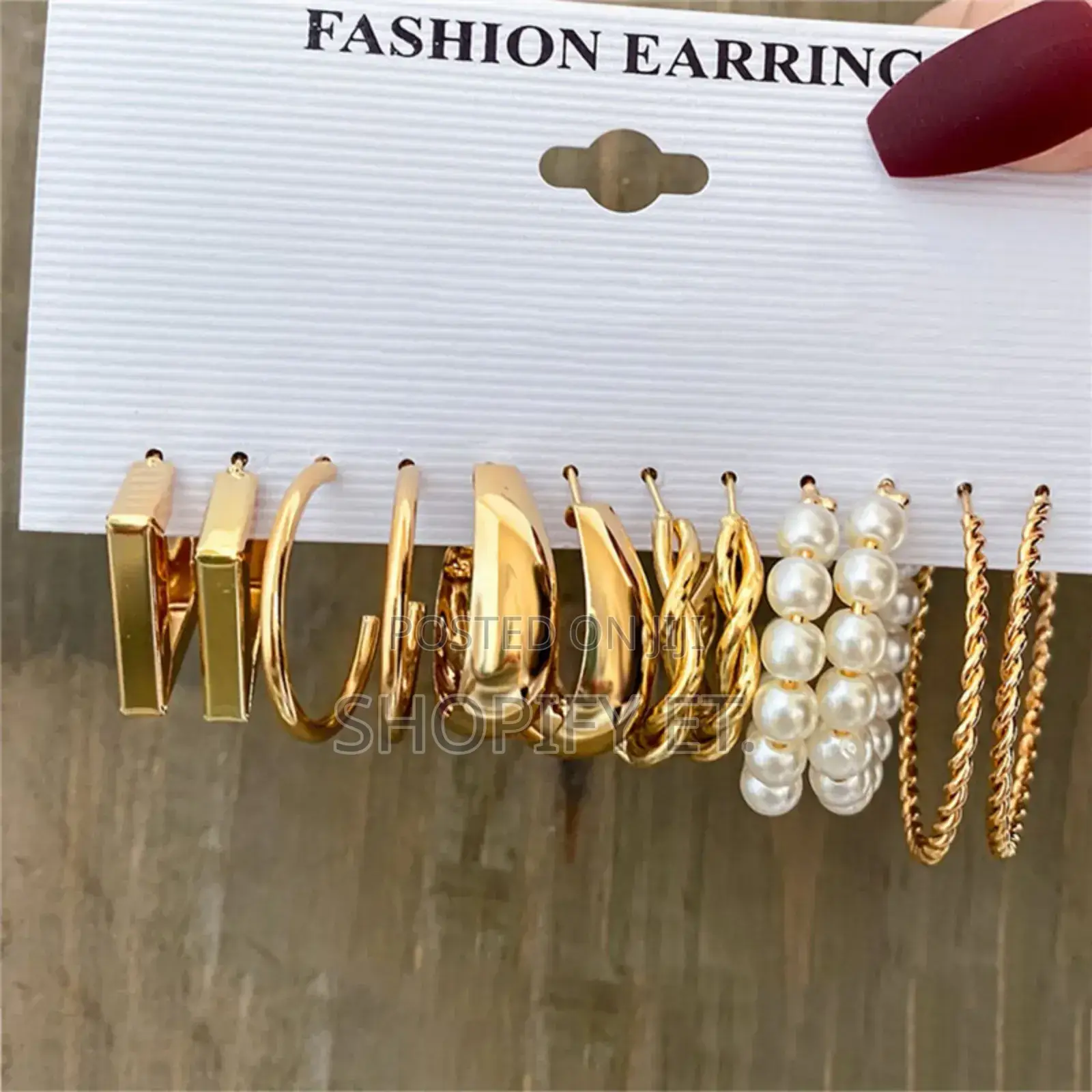 Ear Ring Set (Shein)