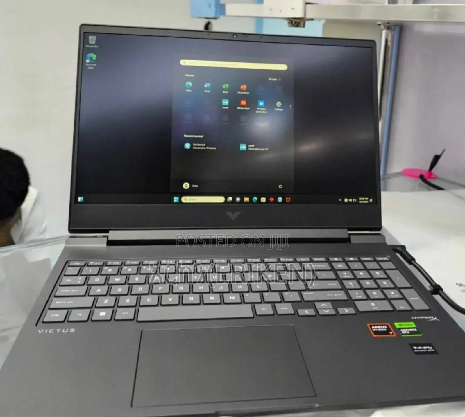 New Laptop HP Victus 16 16GB AMD Ryzen 7 SSD 512GB