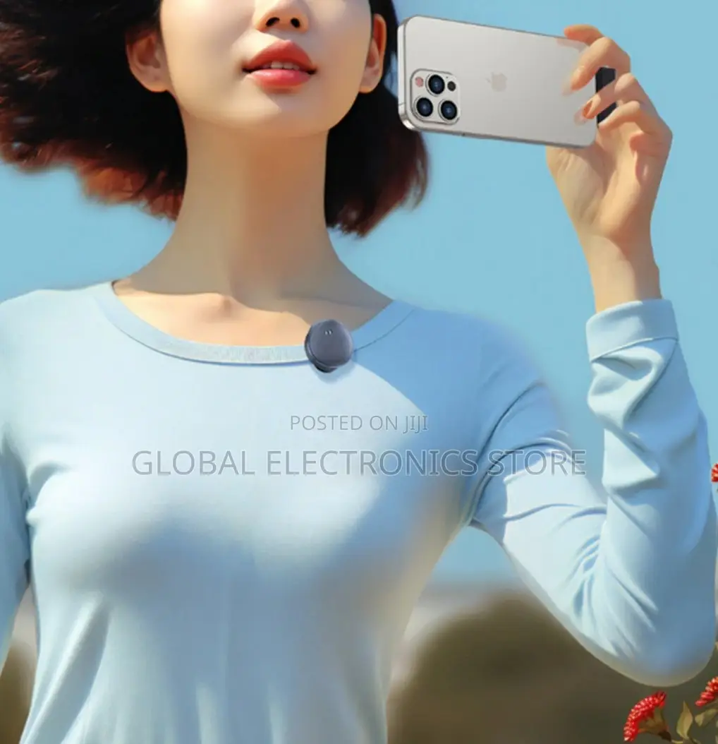 Mini Dual Lavier Wireless Microphone With Charging Case