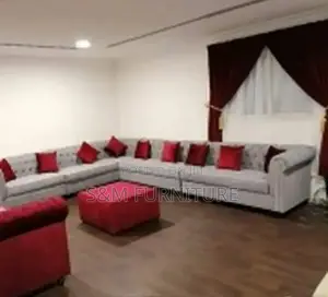 Photo - 11 Seater L Shape Sofa for Huge Salons With Table