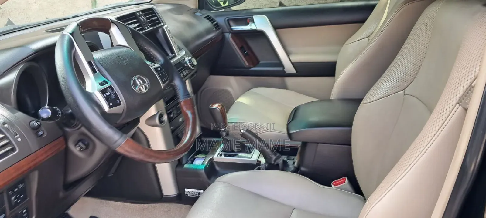 Toyota Land Cruiser Prado 2012 Gray