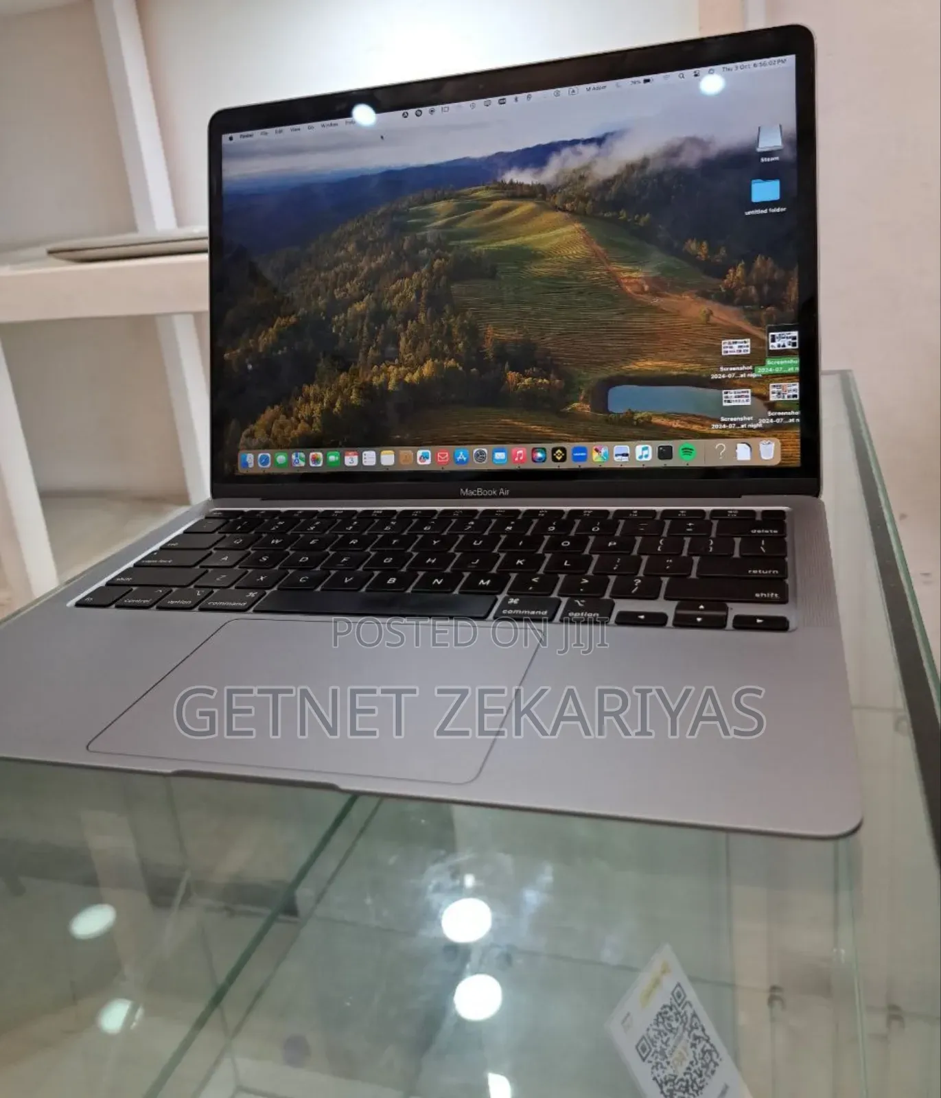 New Laptop Apple MacBook Air 2020 M1 8GB Intel Core I3 SSD 256GB