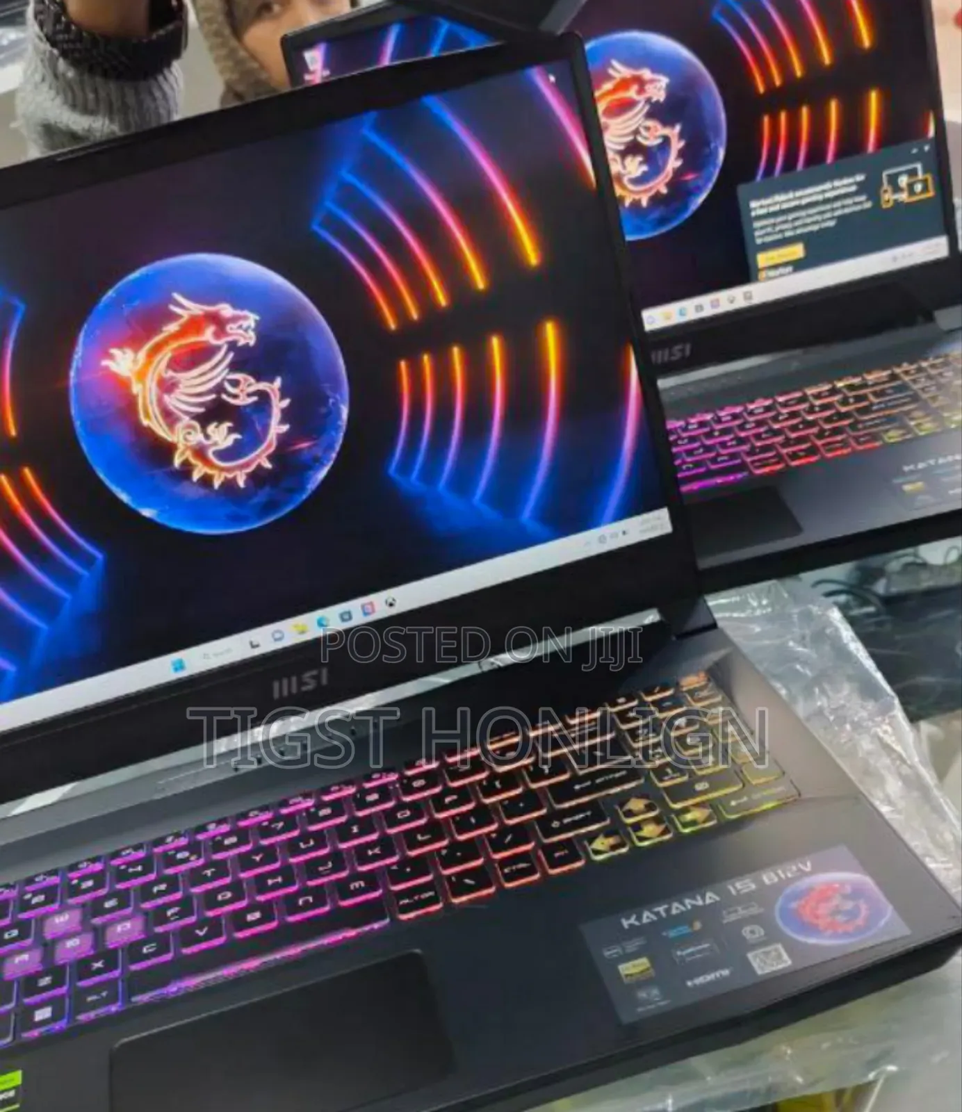 New Laptop MSI Katana GF66 16GB Intel Core I7 SSD 1T