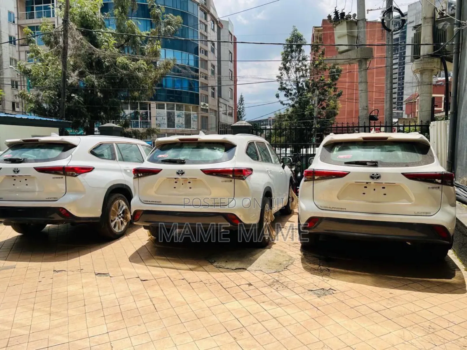 New Toyota Highlander 2023 White