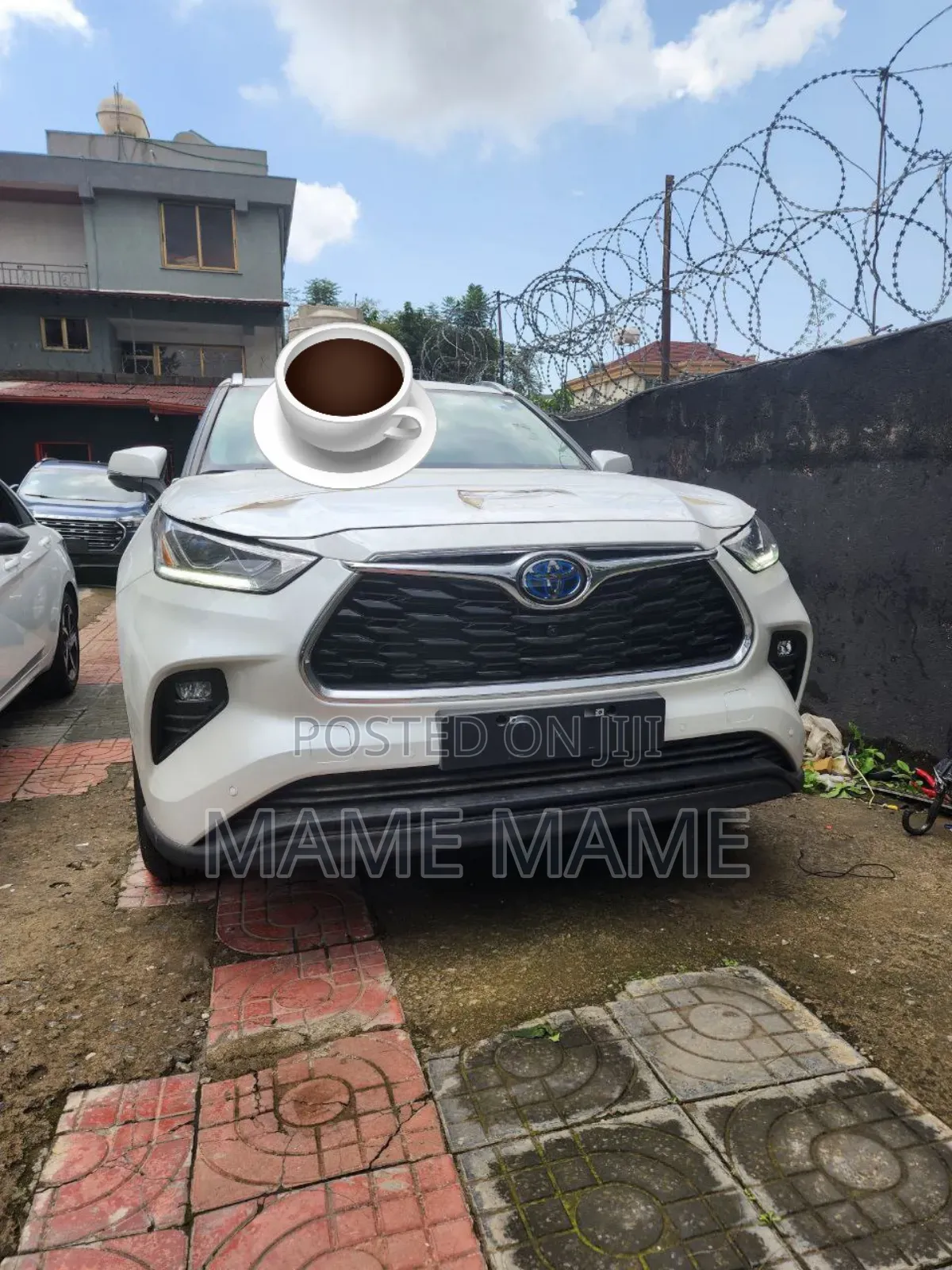 New Toyota Highlander 2023 White