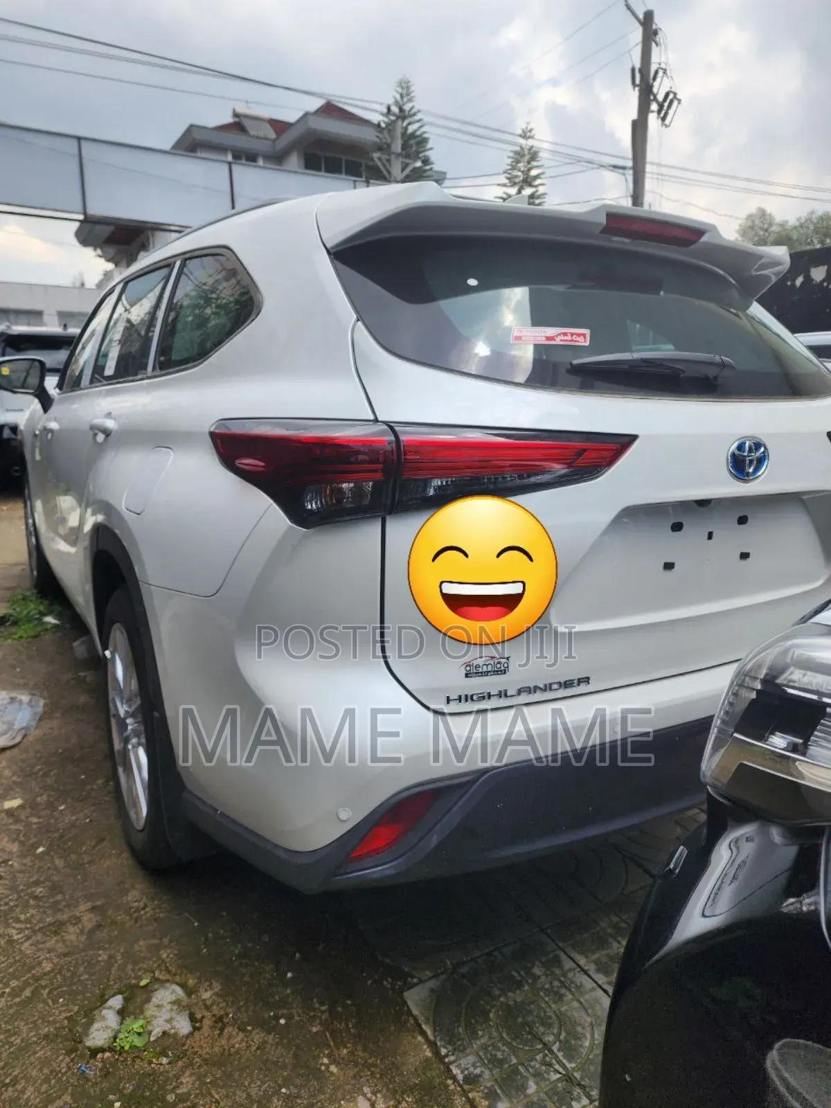 New Toyota Highlander 2023 White