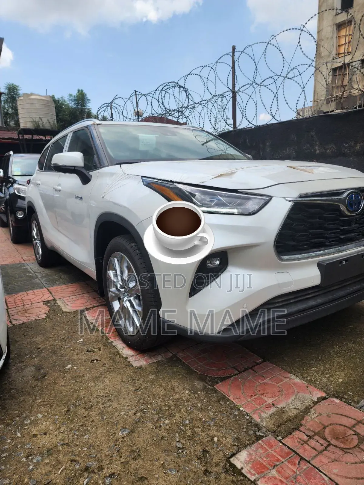 New Toyota Highlander 2023 White