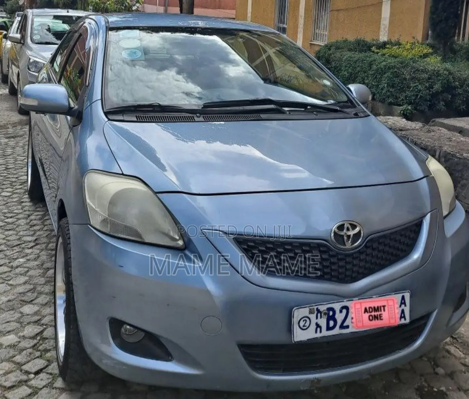 Toyota Belta 2010 Blue