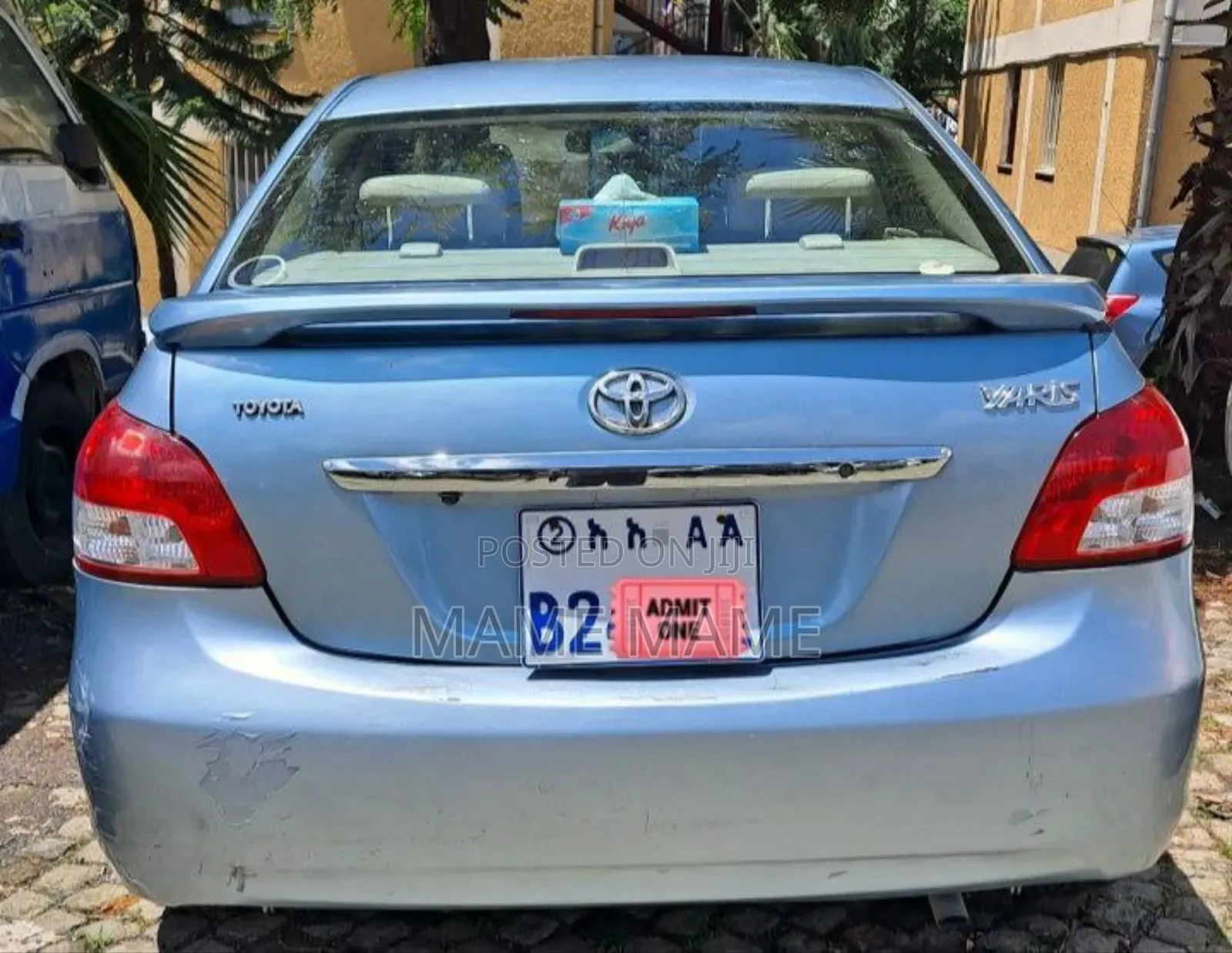 Toyota Belta 2010 Blue
