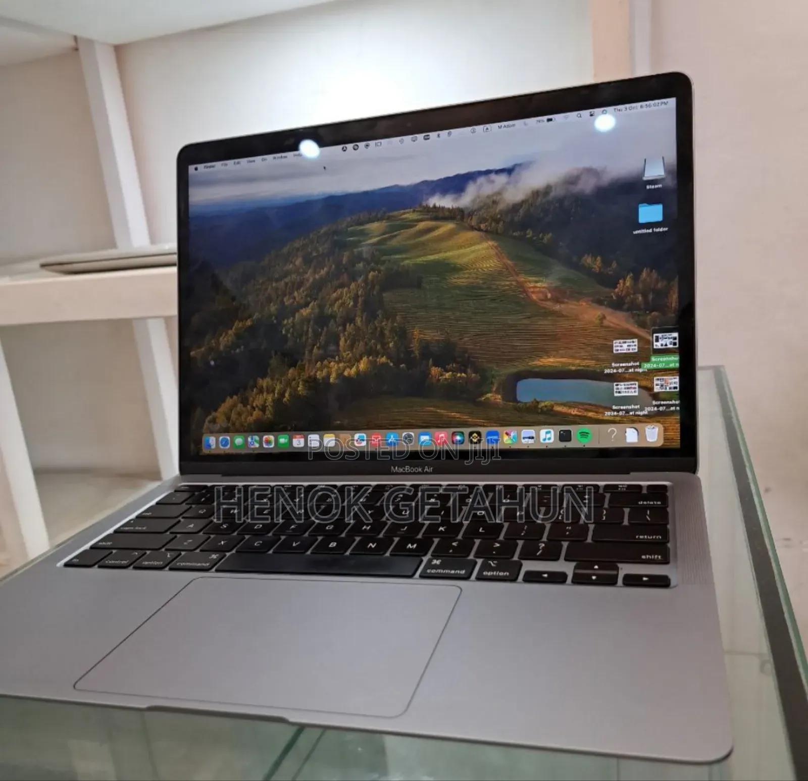 New Laptop Apple MacBook Air 2020 8GB Intel Core I3 SSD 256GB