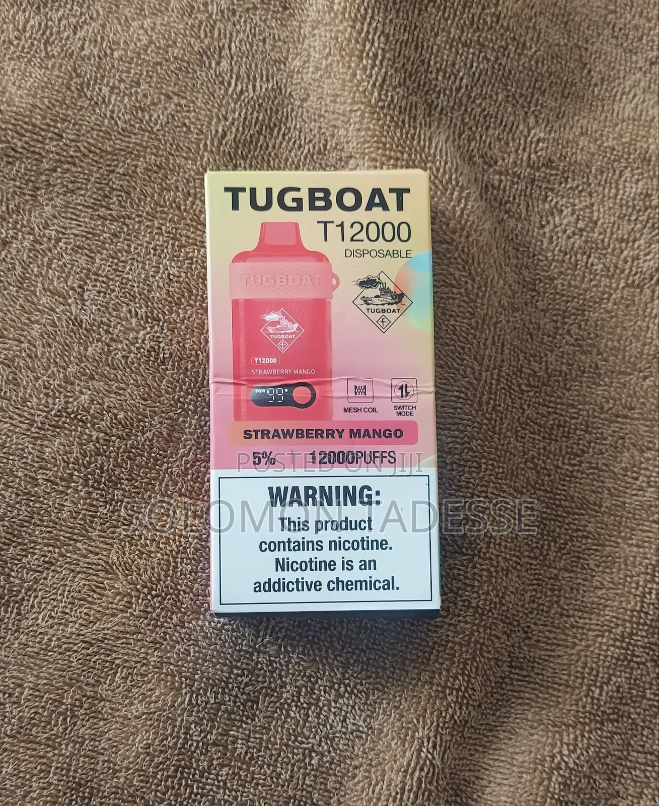 Vap Tugbot 12000puff