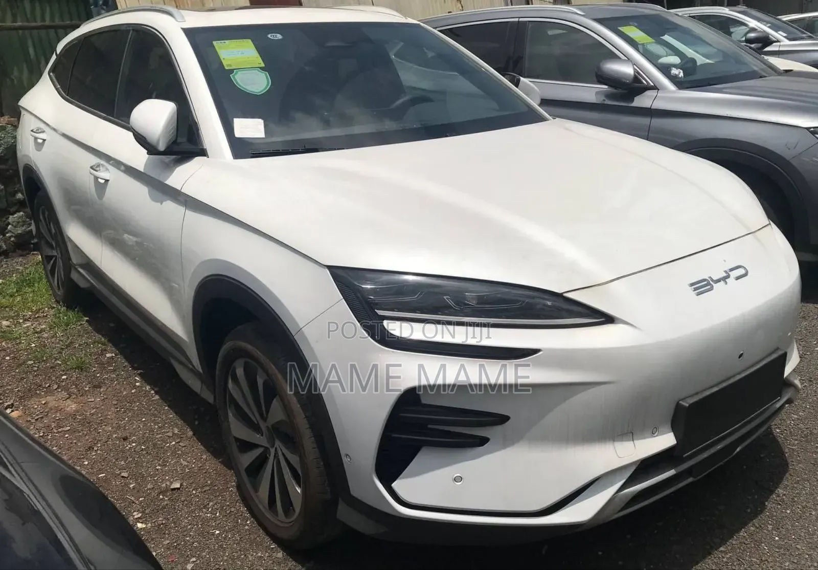 New BYD Song Plus 2024 White