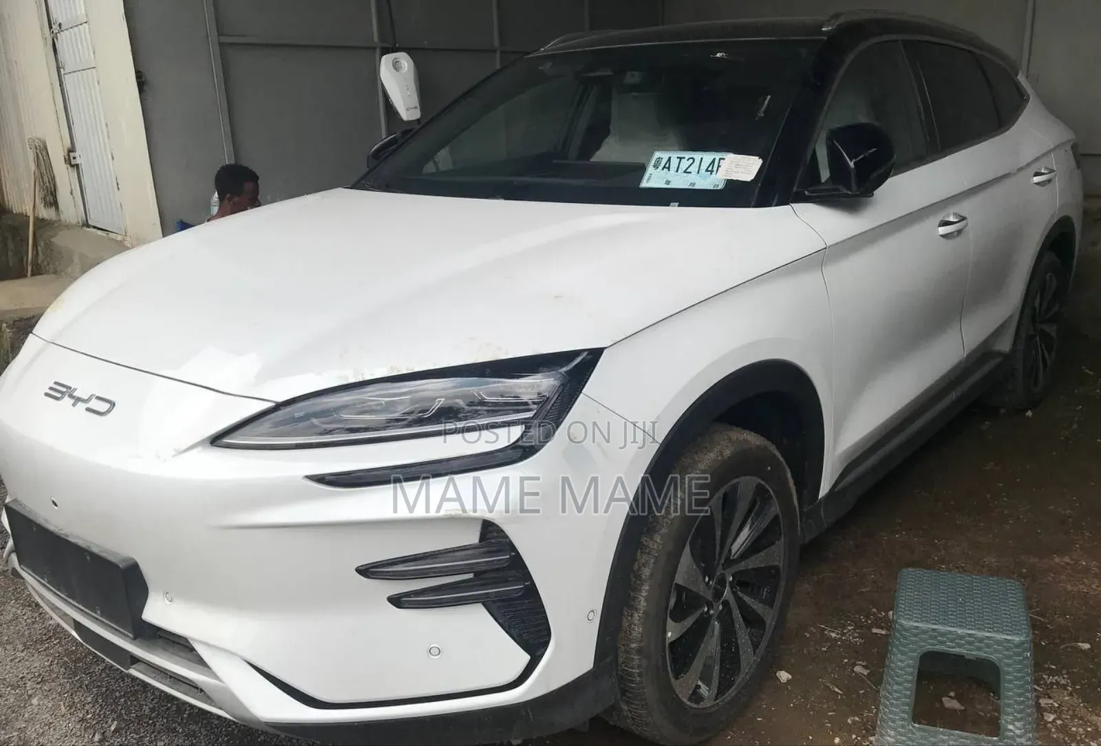 New BYD Song Plus 2024 White