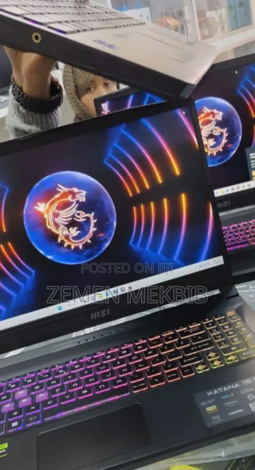 New Laptop MSI GF63 16GB Intel Core I7 SSD 1T