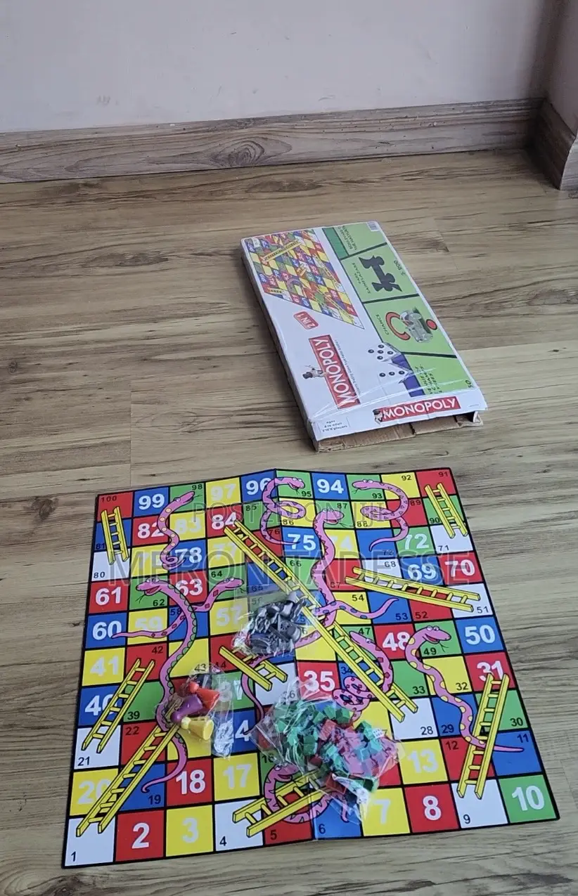 Monopoly + Snakes Game