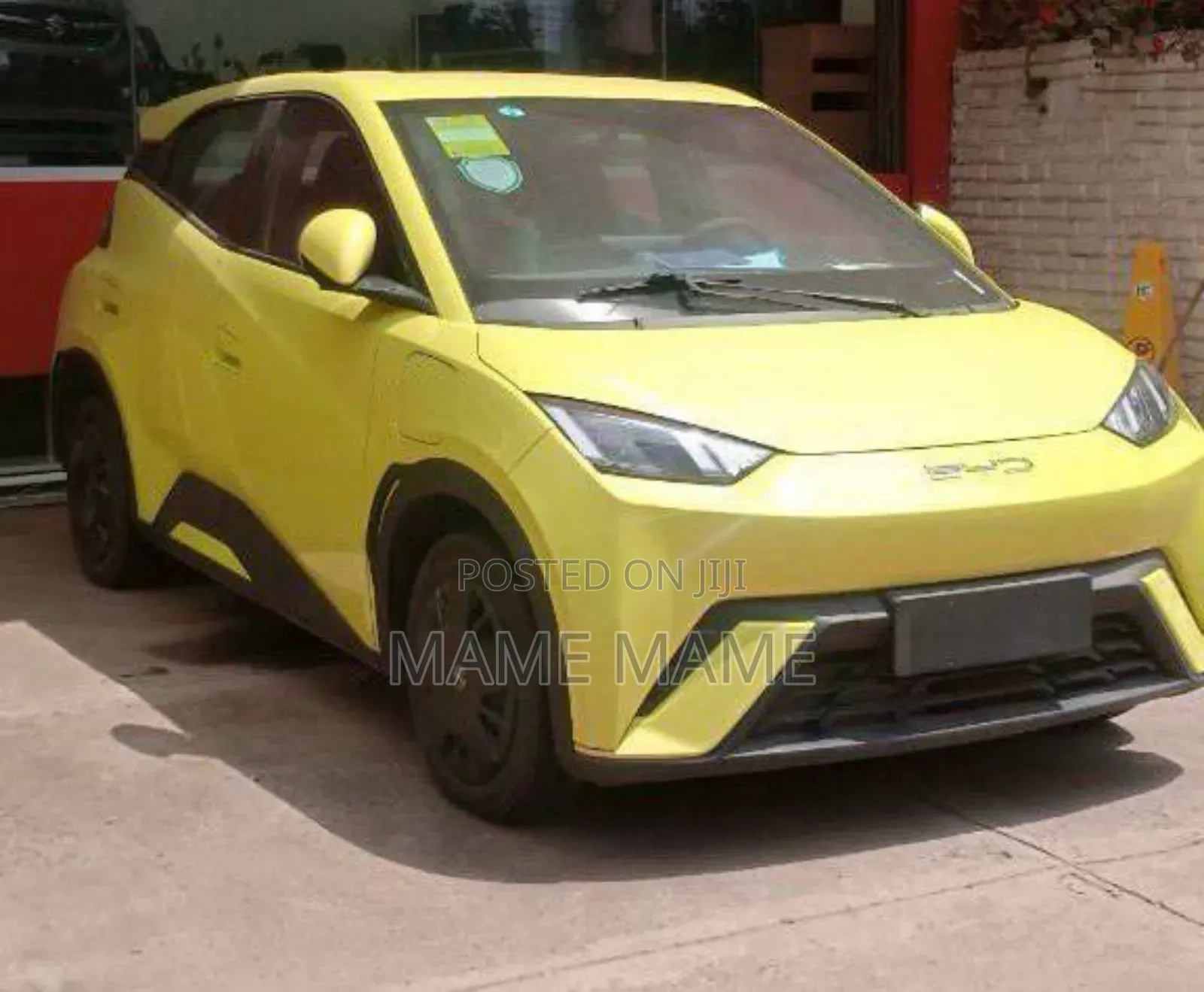 New BYD Seagull 2023 Yellow