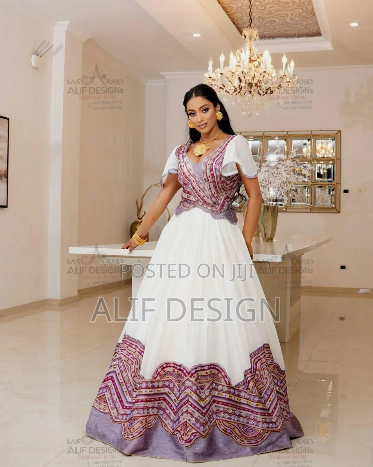 Traditional Clothes የባህል ልብስ Habesha Kemis ሀበሻ ቀሚስ