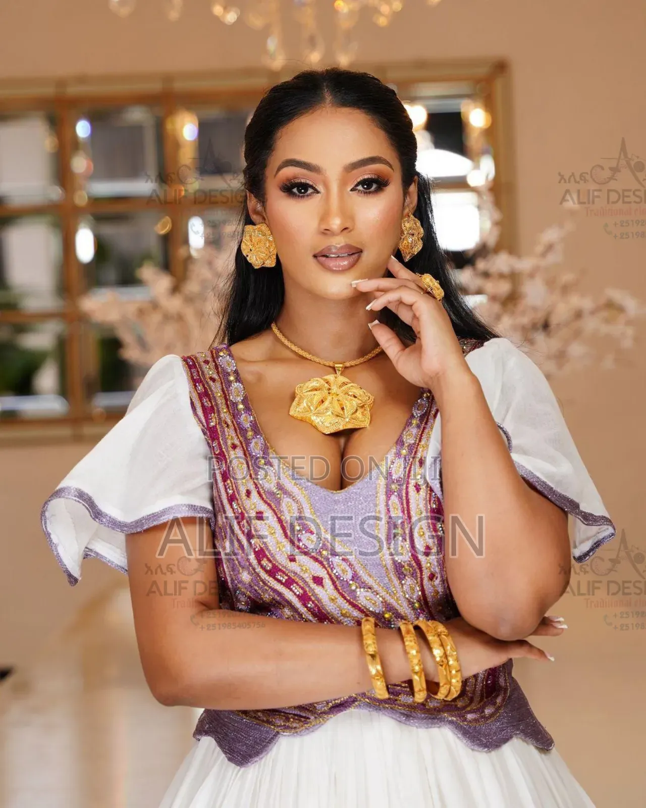 Traditional Clothes የባህል ልብስ Habesha Kemis ሀበሻ ቀሚስ