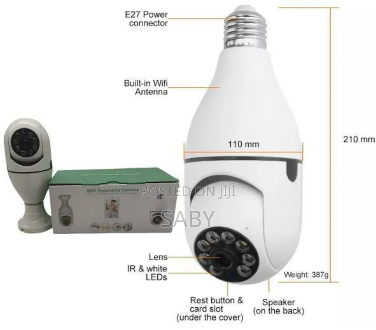 Wifi Panorama Security Camera 360 Degree