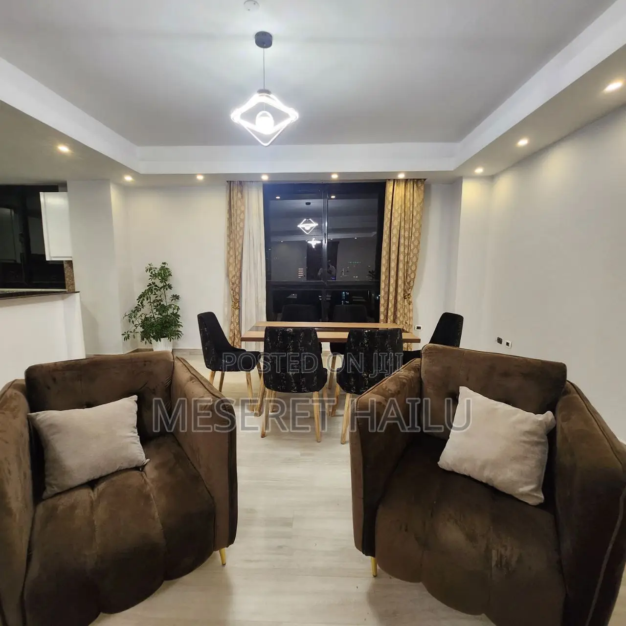 Furnished 3bdrm Apartment in Bole for rent