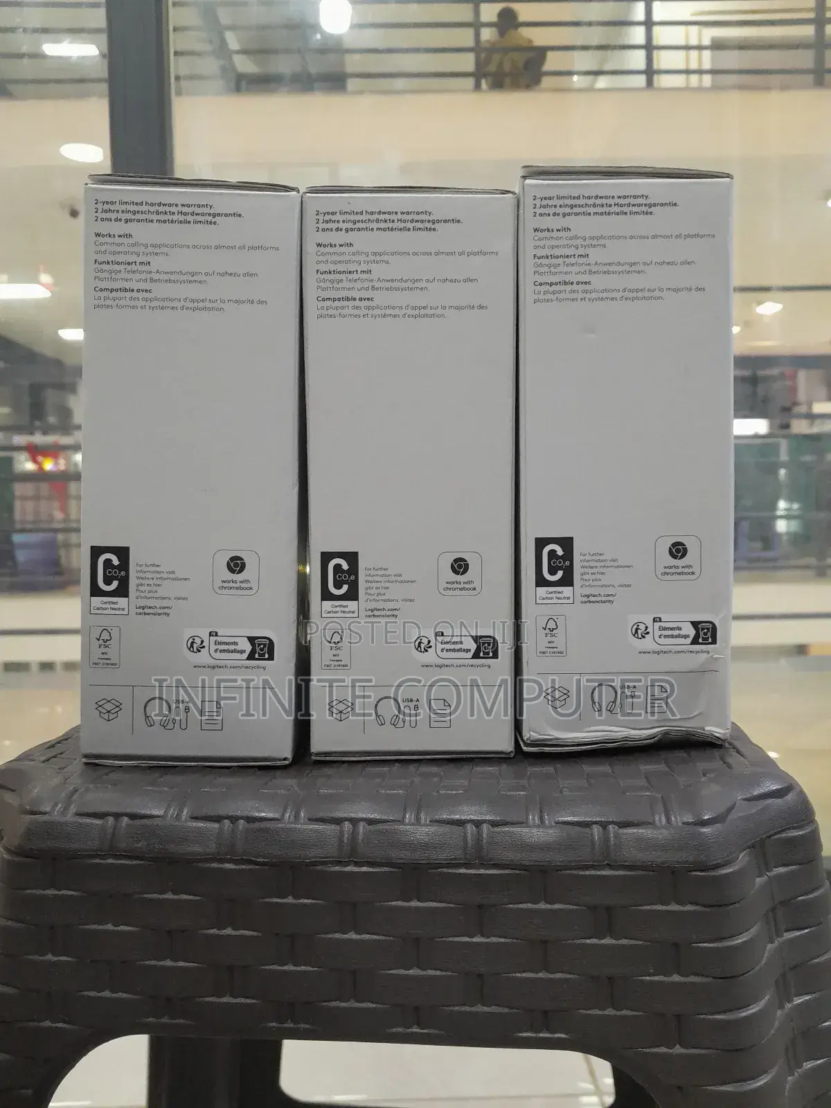 H390 Logitech Headset Computer Usb