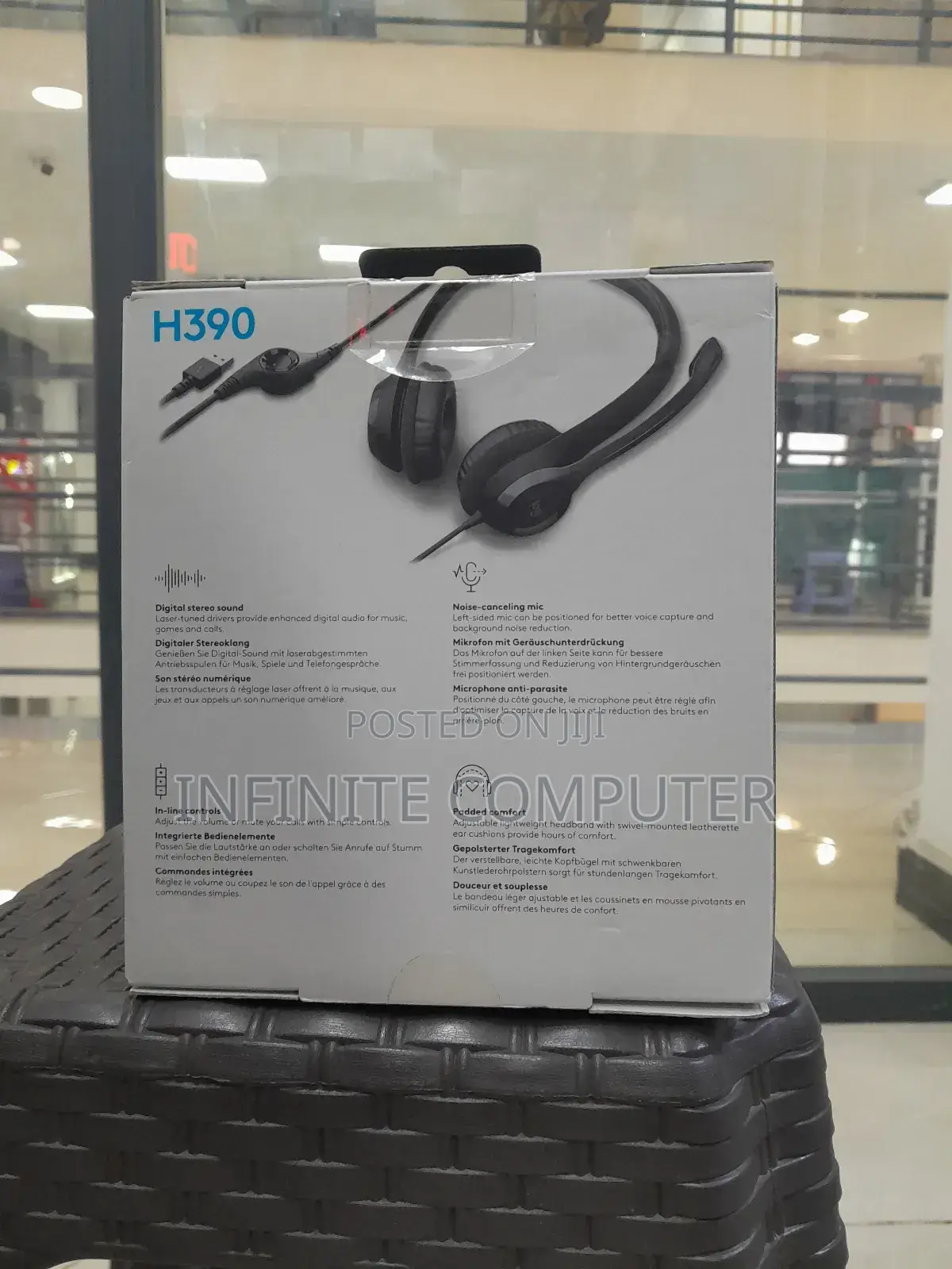 H390 Logitech Headset Computer Usb