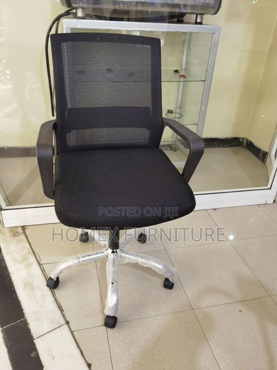 Office Secretarial Mesh Chairs የቢሮ ወንበር