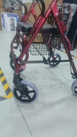 Walker With Seat, Foldable Rollator Walker With Seat,4wheels