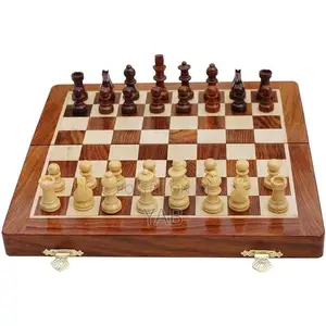 Photo - 50 Cm Wooden Chessboard