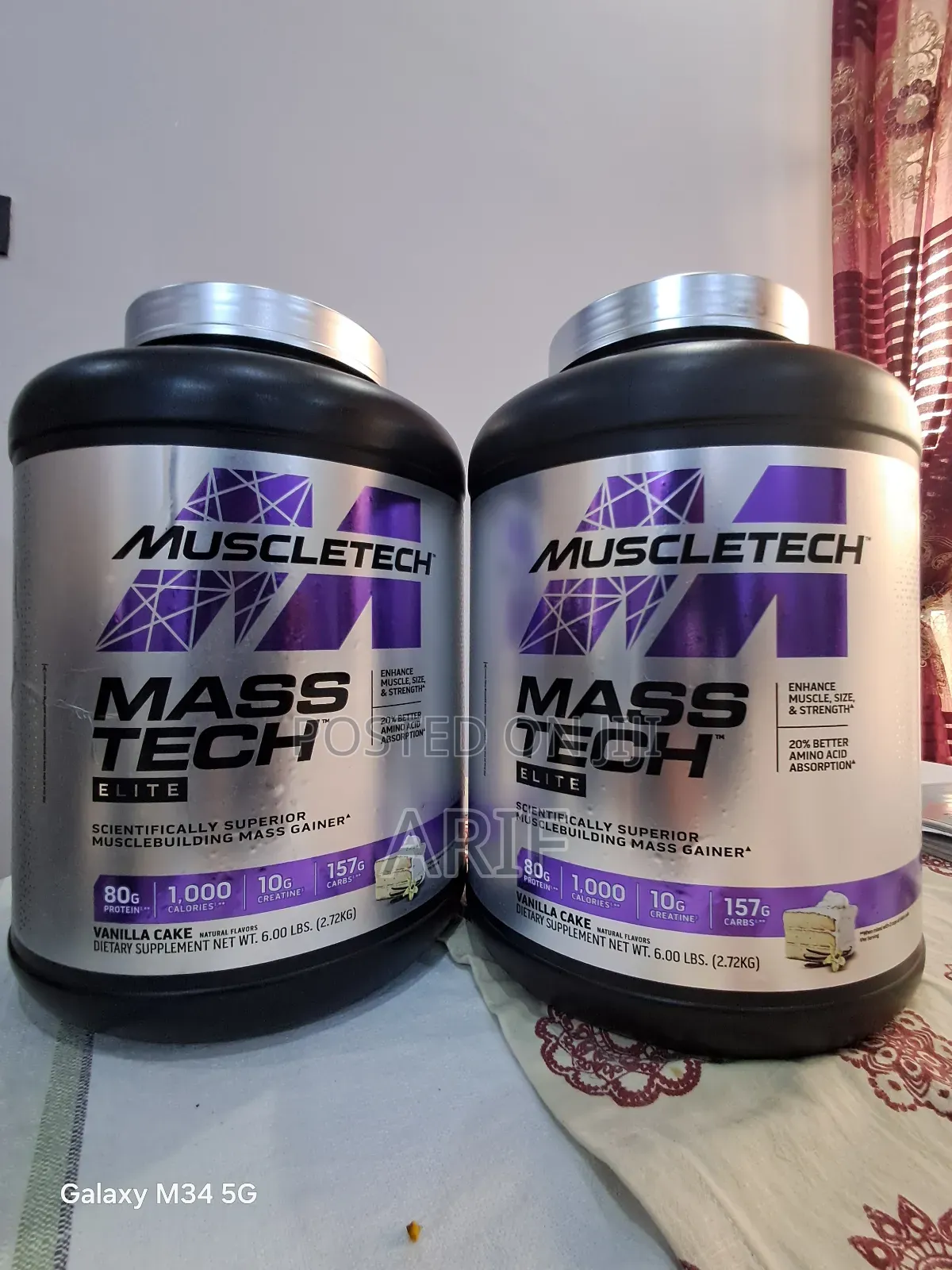 Masstech Elite Mass Gaining Formula 2.72kg
