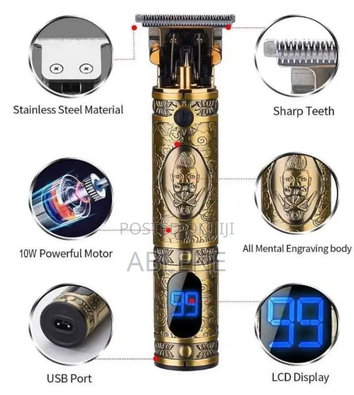 Kemei Metal Professional Hair Trimmer