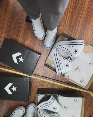 Original Converse All Star Chuck Taylor High Leather Shoes