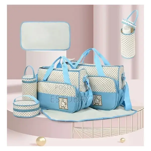 5pcs Baby Diaper Bag Set