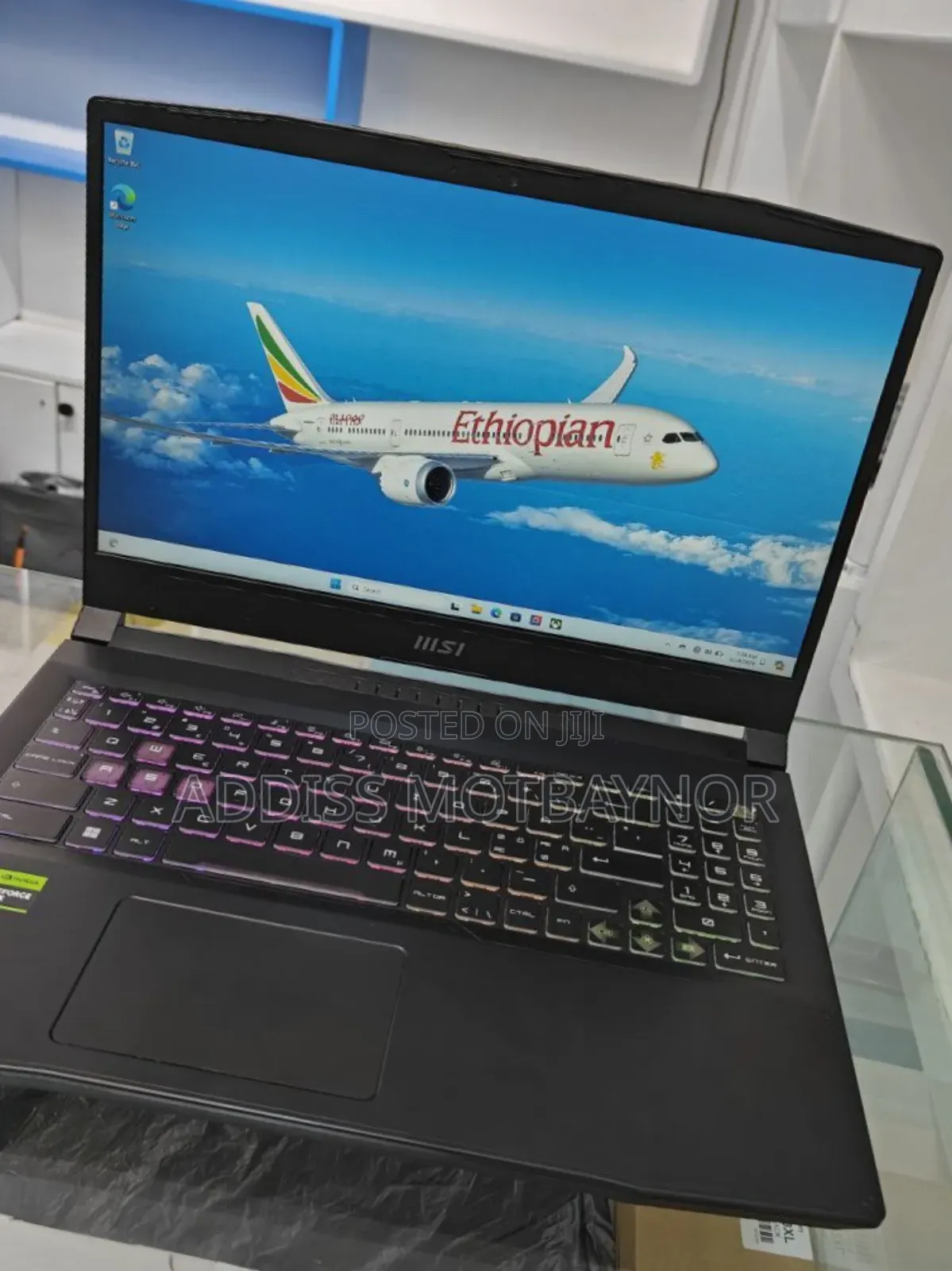 New Laptop MSI GF63 16GB Intel Core I7 SSD 512GB