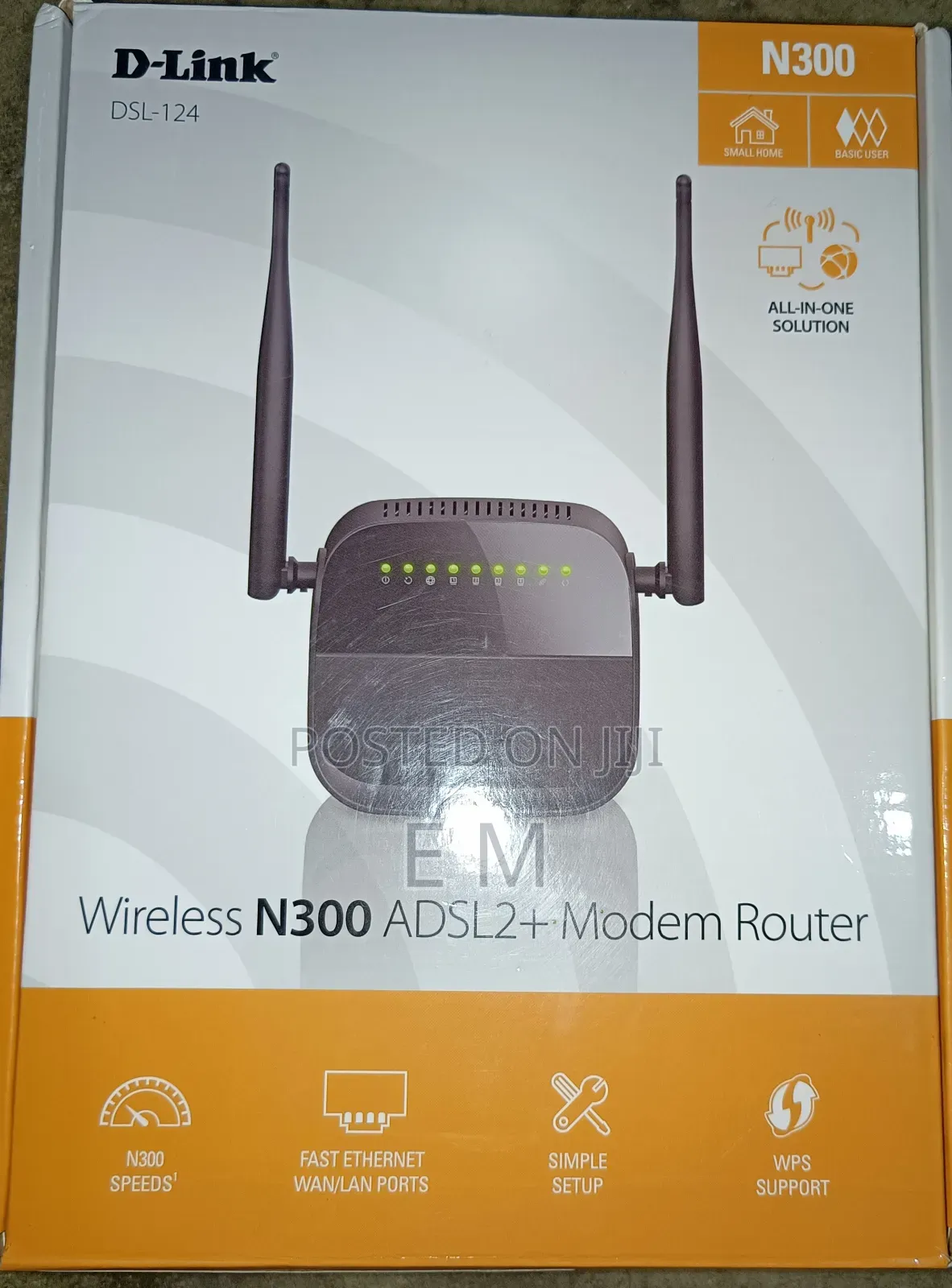 Wireless N300 Adsl2 + Modem Router(One Piece Left)