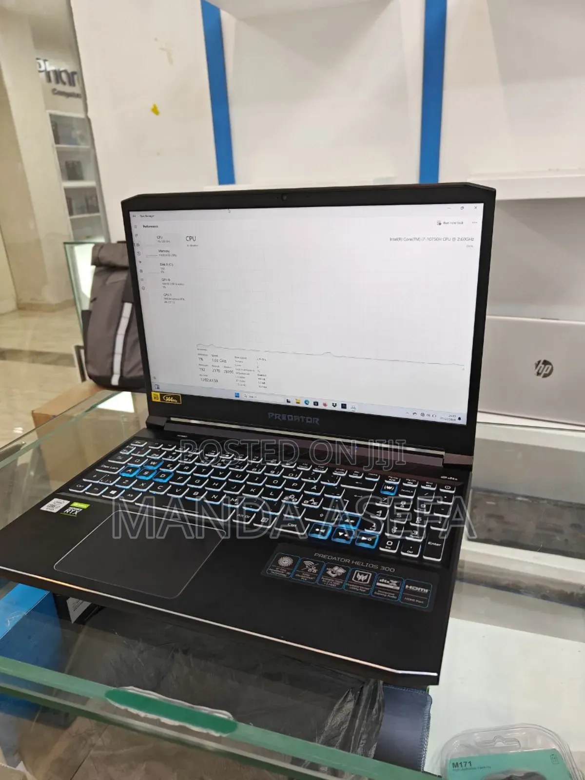 New Laptop Acer Predator Helios 300 16GB Intel Core I7 SSD 1T