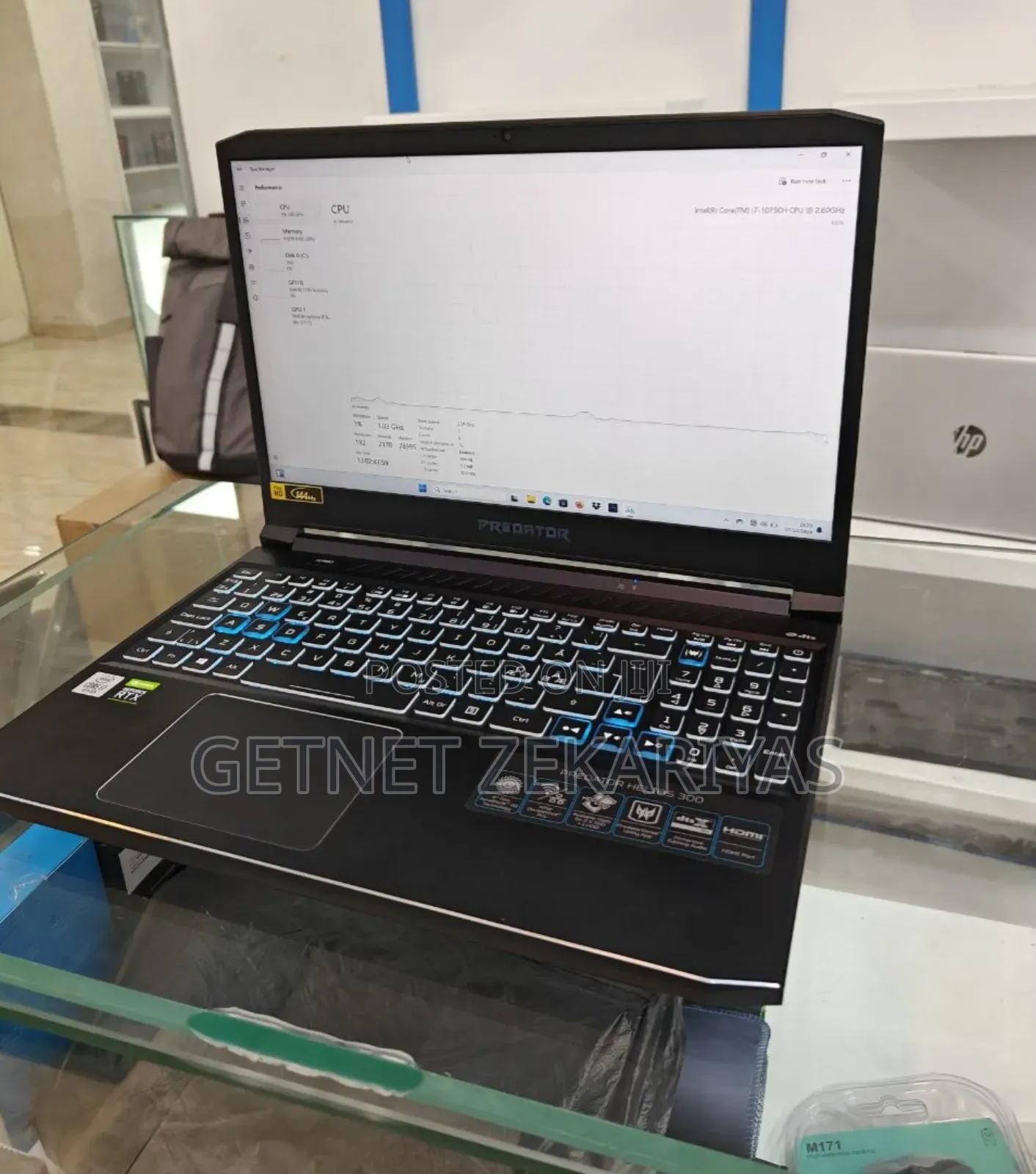 New Laptop Acer Predator Helios 300 16GB Intel Core I7 SSD 1T