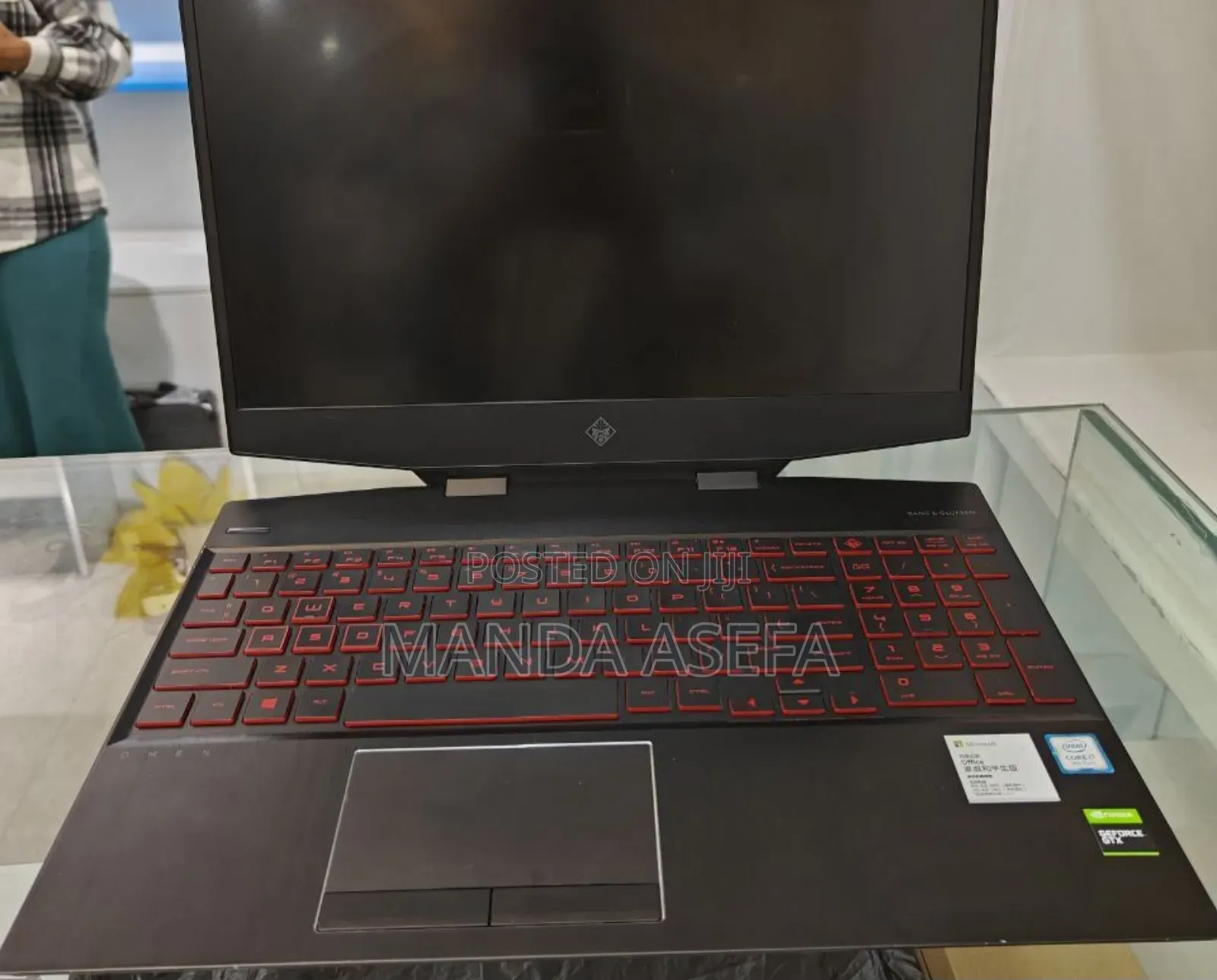 New Laptop HP Omen 15 16GB Intel Core I7 SSD 512GB