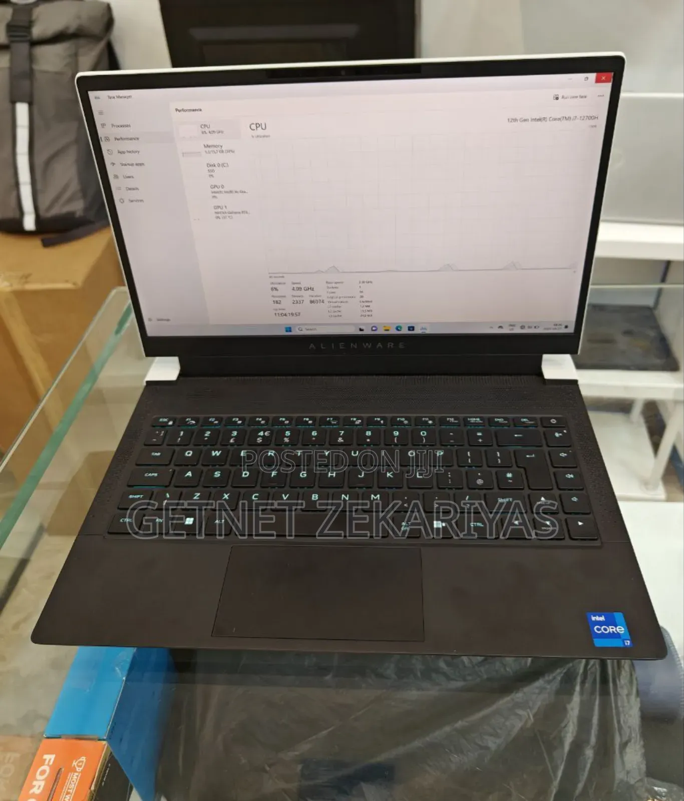 New Laptop Alienware M17x R2 16GB Intel Core I7 SSD 512GB