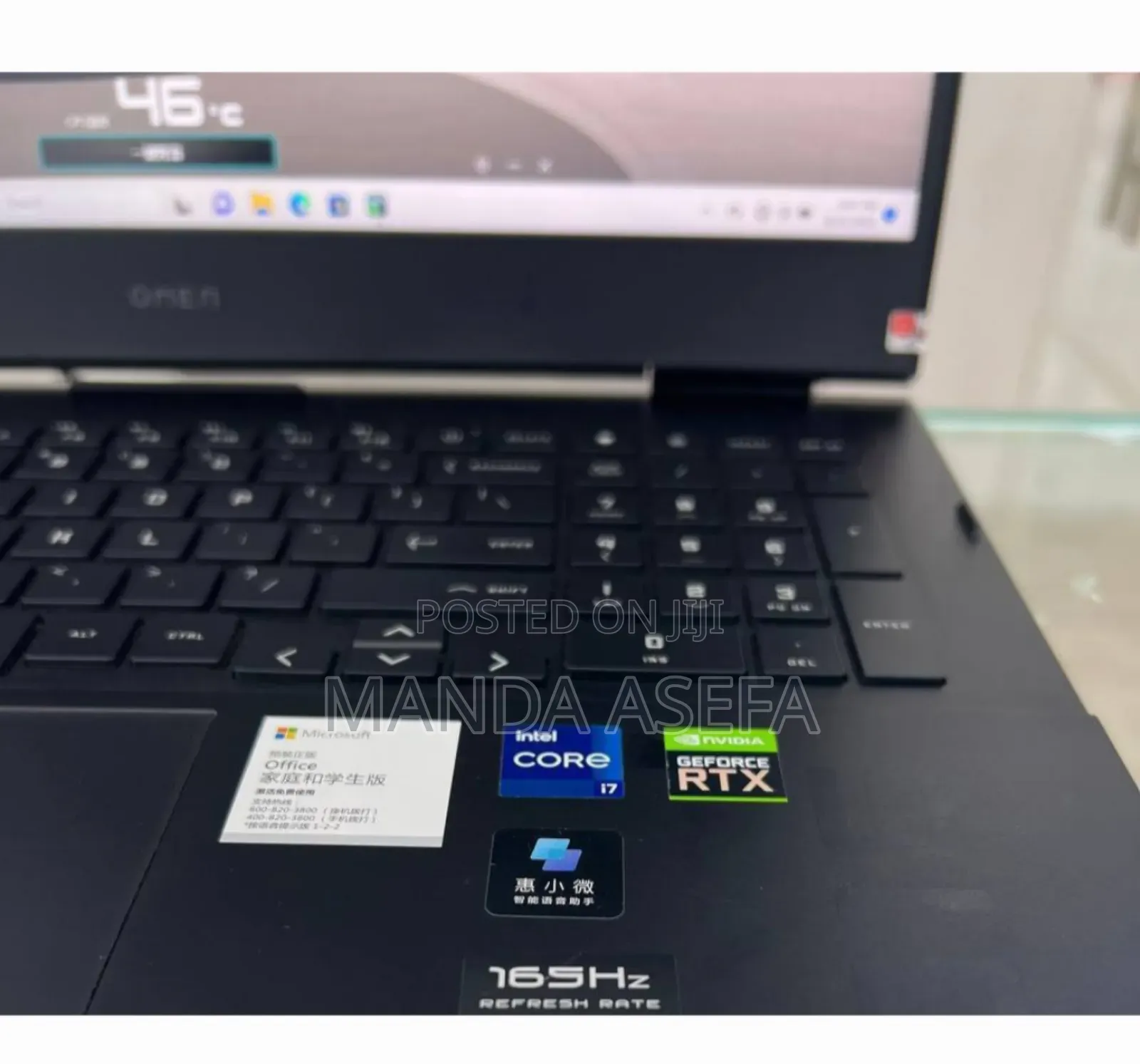 New Laptop HP Omen 15 16GB Intel Core I7 SSD 512GB