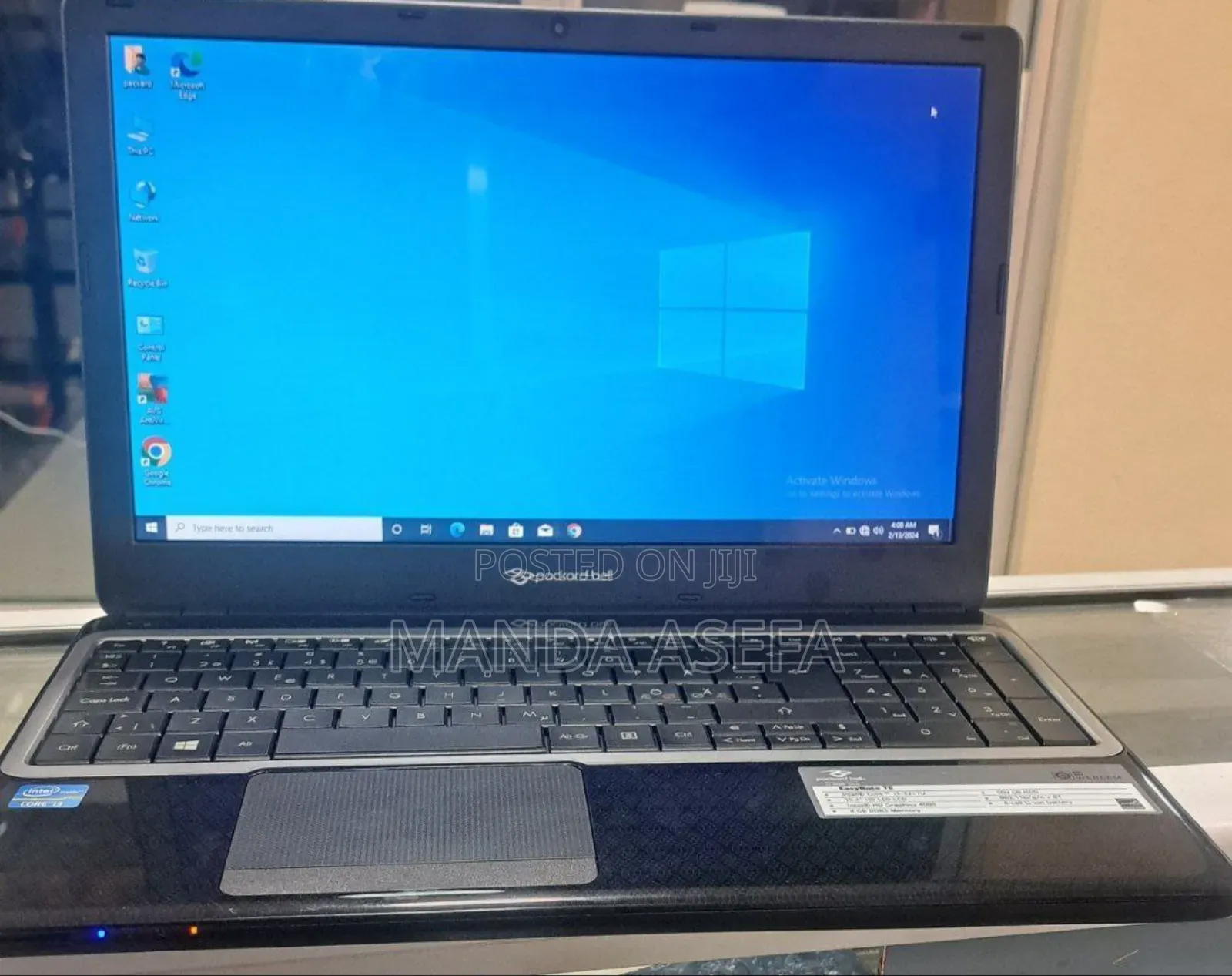 Laptop 4GB Intel Core I3 HDD 500GB