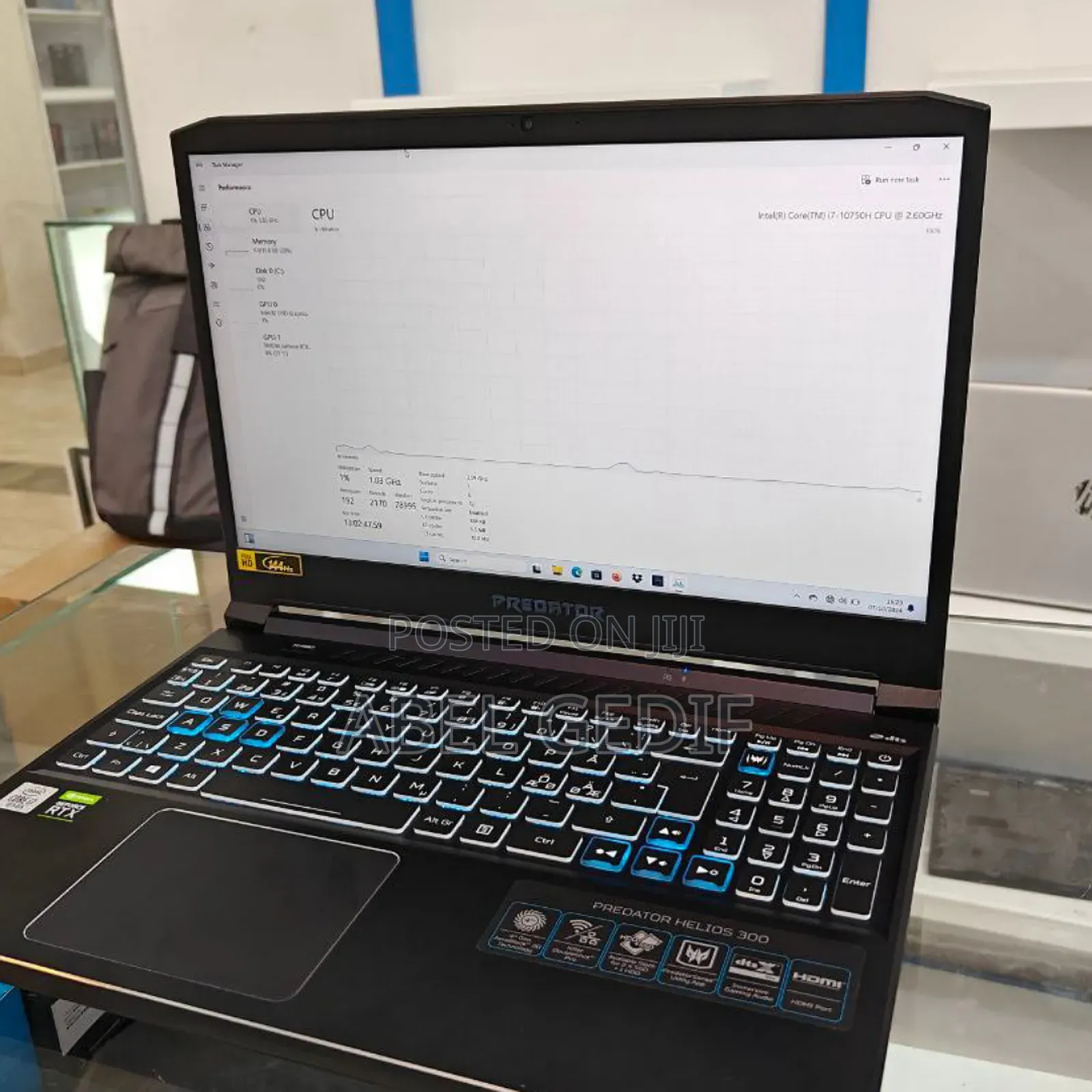 New Laptop Acer Predator Helios 300 16GB Intel Core I7 SSD 1T