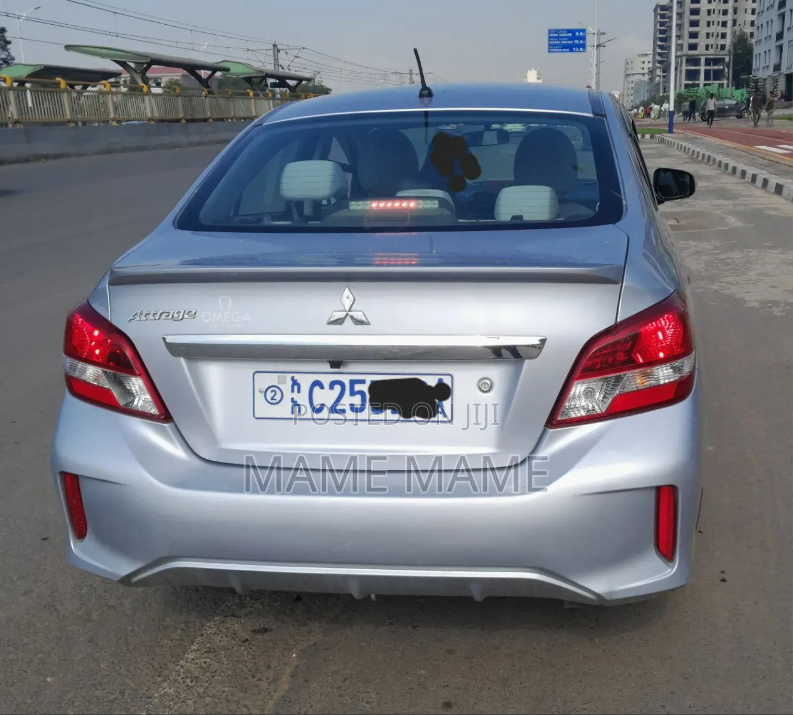 New Mitsubishi Attrage 2022 Silver