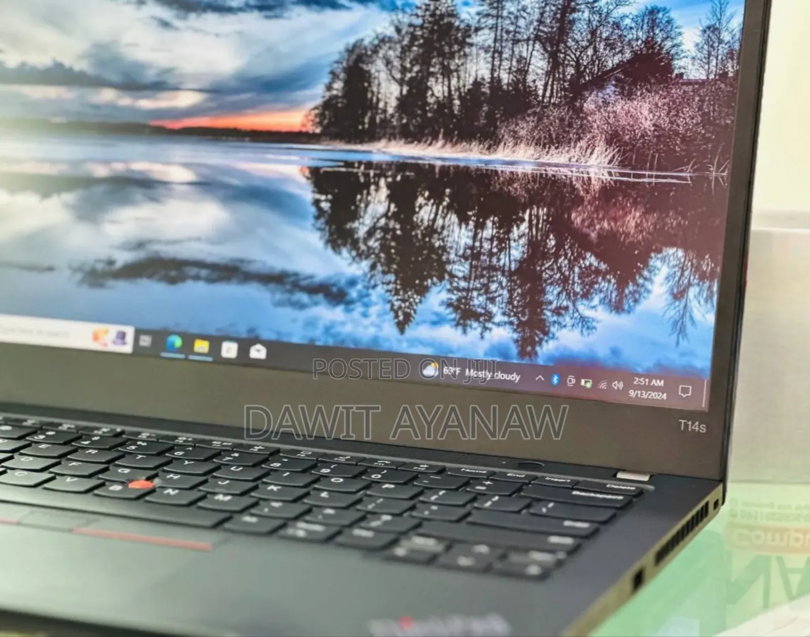 New Laptop Lenovo ThinkPad T14s G4 32GB Intel Core I7 SSD 512GB