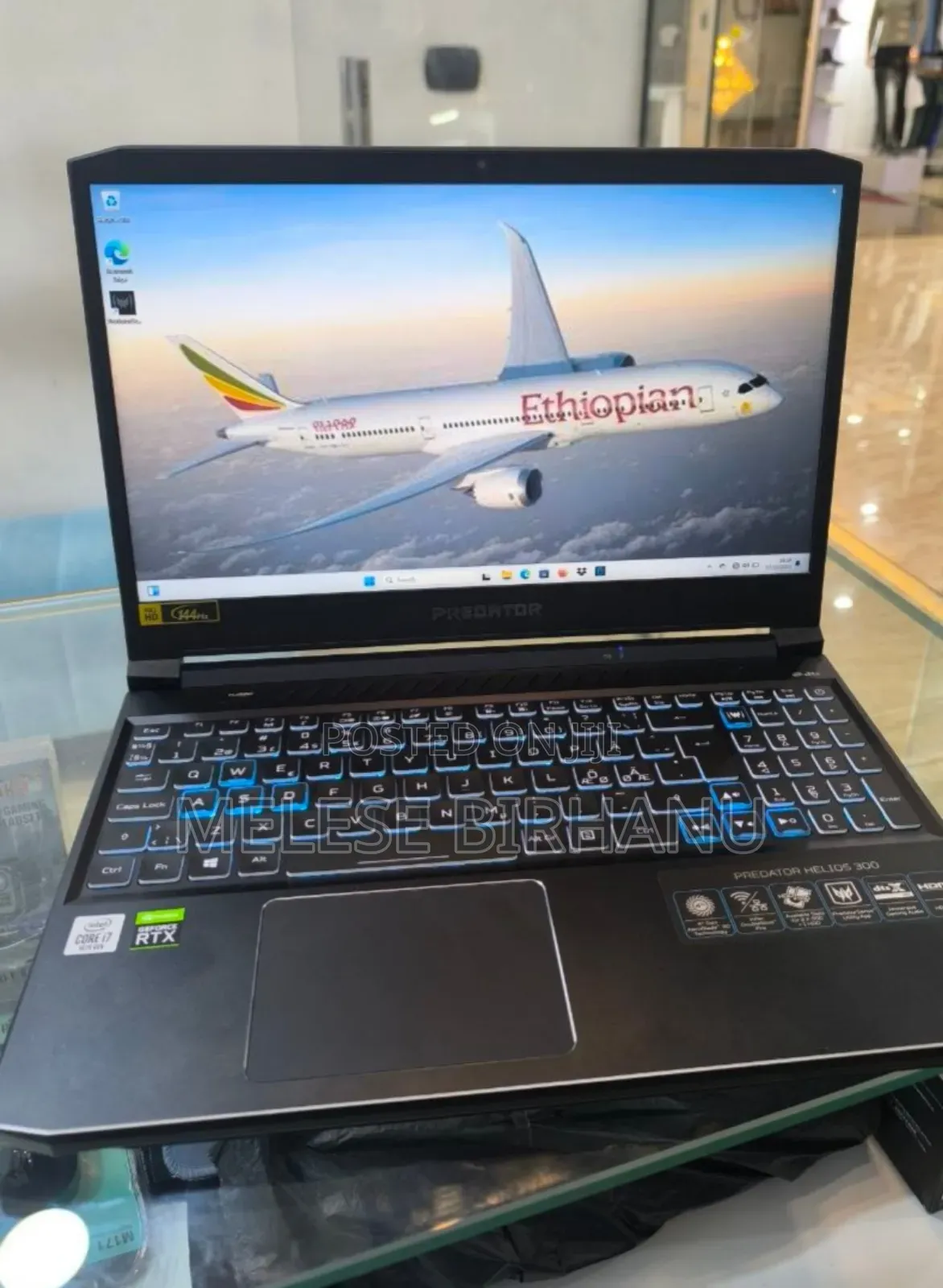 New Laptop Acer Predator Helios 300 16GB Intel Core I7 SSD 1T