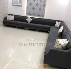 Photo - Elegant 11 Seater Sofa Design With Aluminium Legs.