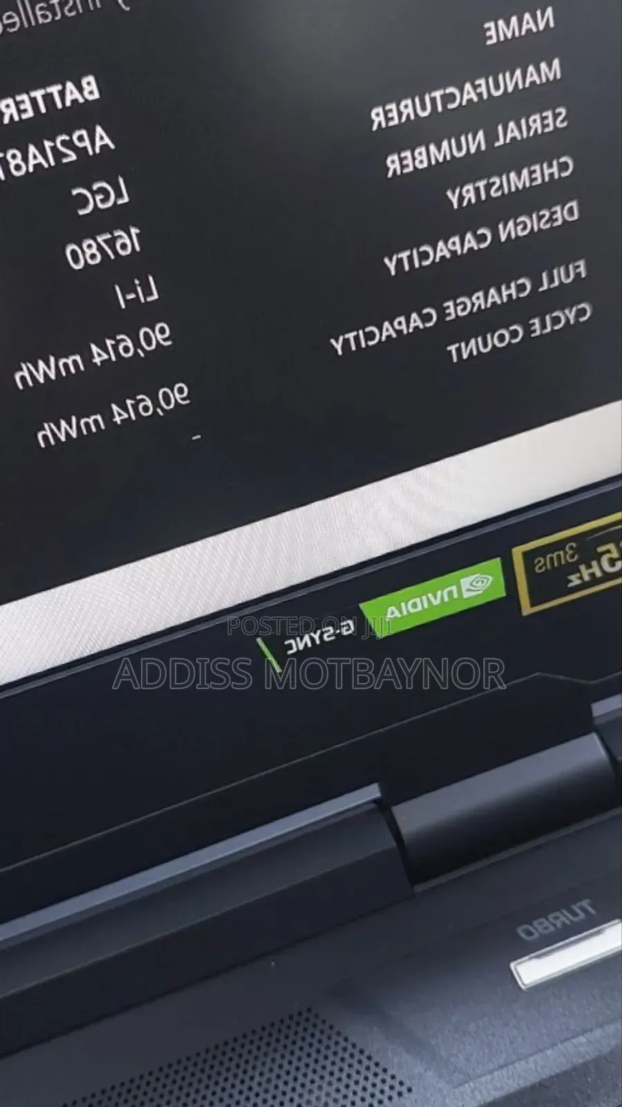 New Laptop Acer Predator Helios 300 16GB Intel Core I7 SSD 512GB