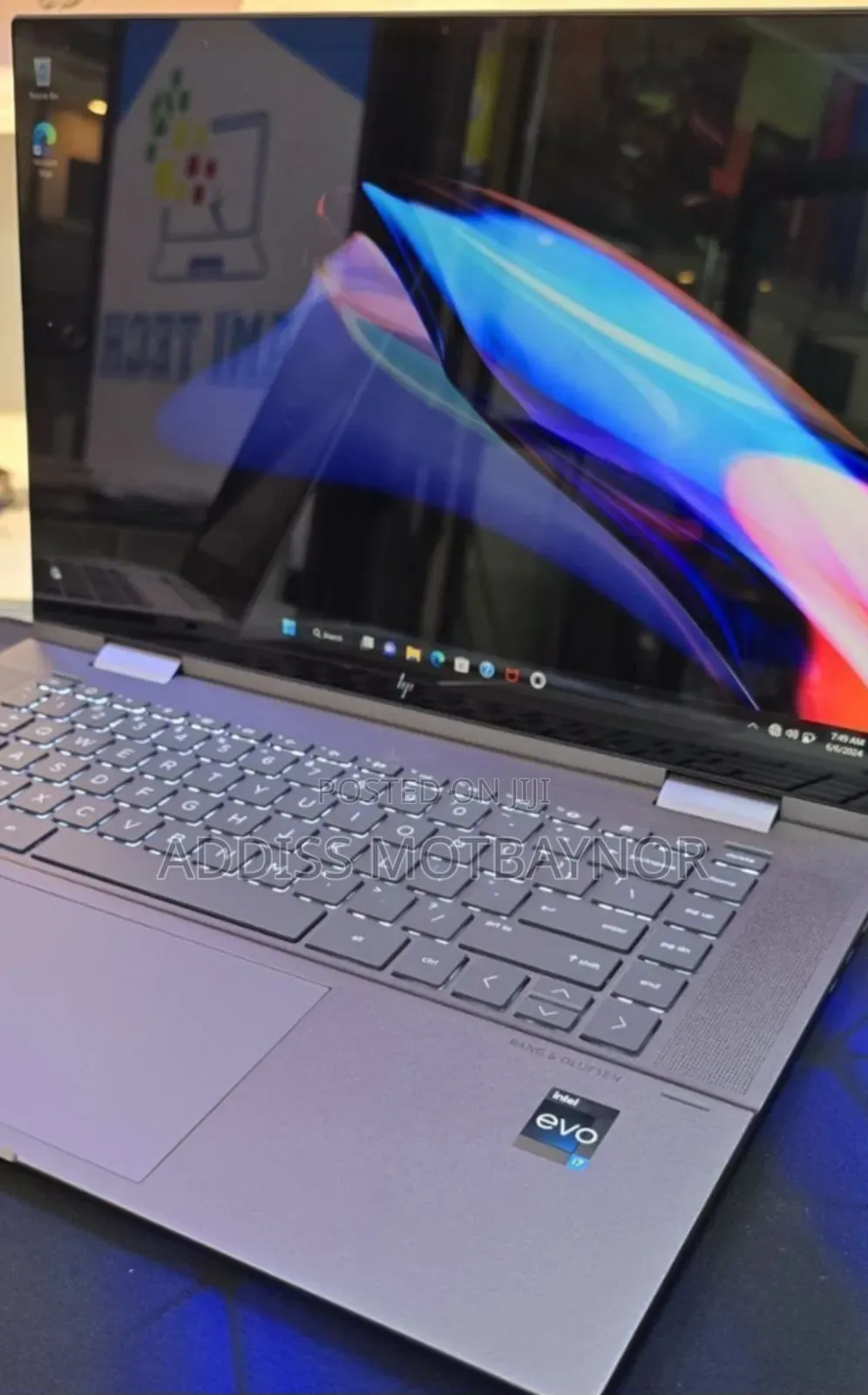 New Laptop HP Envy X360 16GB Intel Core I7 SSD 512GB